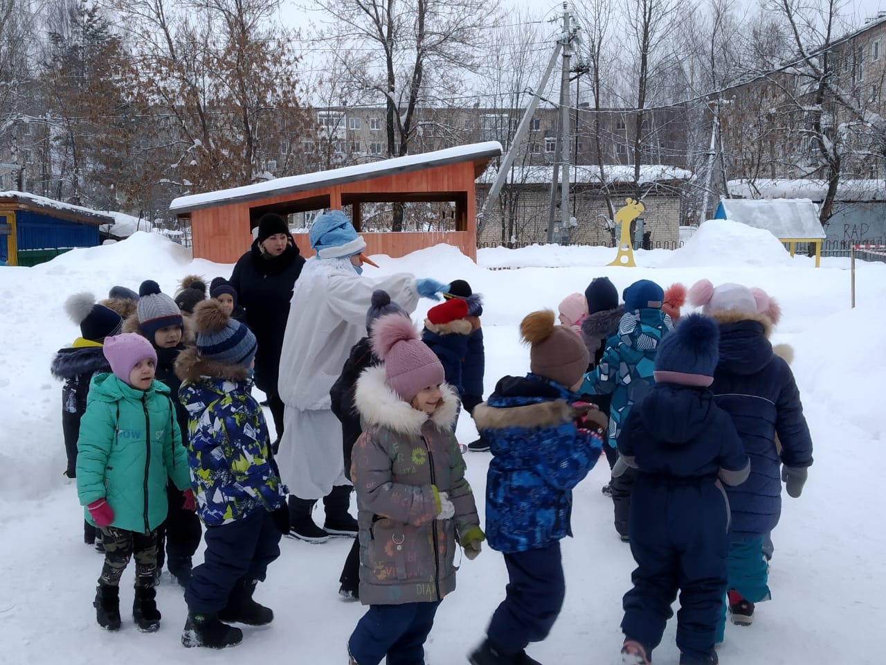 День рождения Снеговика